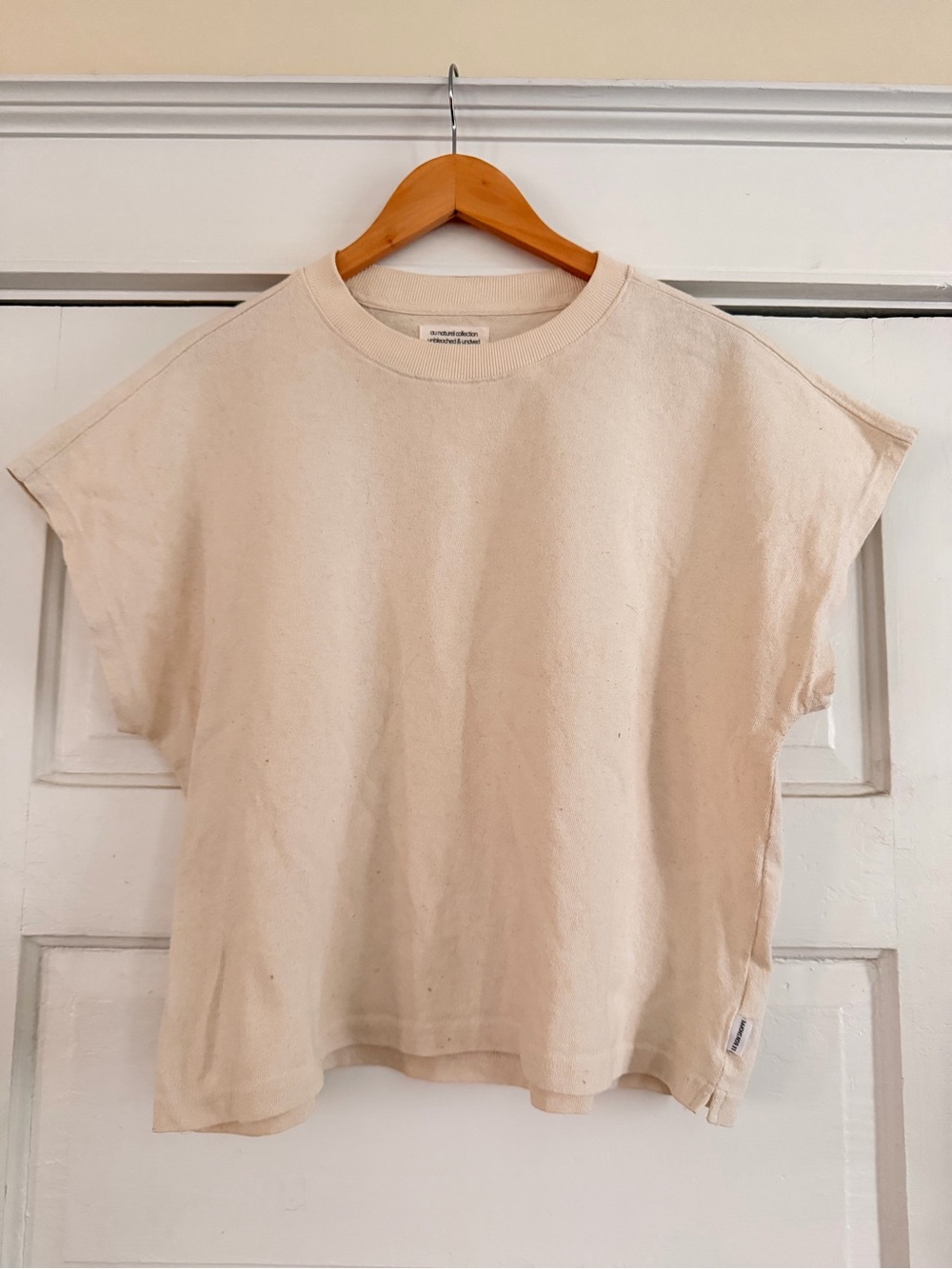 Le Bon Shoppe Natural Undyed Muscle Tee